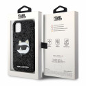 Kryt Karl Lagerfeld KLHCN61G2CPK pro iPhone 11 / XR - black/black