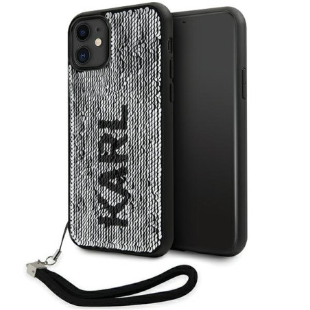 Kryt Karl Lagerfeld KLHCN61PSQRKS pro iPhone 11/XR