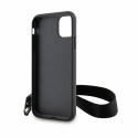 Kryt Karl Lagerfeld KLHCN61SAKLMBSK pro iPhone 11/XR - black