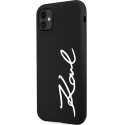 Kryt Karl Lagerfeld KLHCN61SKSVGK iPhone 11/XR černý