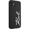 Kryt Karl Lagerfeld KLHCN61SKSVGK iPhone 11/XR černý