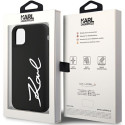 Kryt Karl Lagerfeld KLHCN61SKSVGK iPhone 11/XR černý
