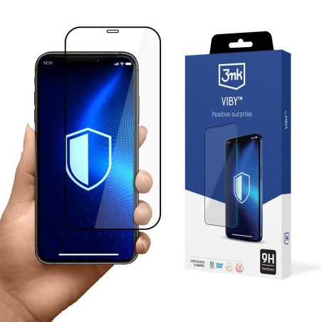 Ochranné sklo 3mk VibyGlass pro iPhone 12 Pro Max - čiré