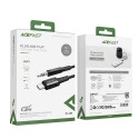Audio kabel Acefast USB Type C - 3,5mm mini jack (M) 1,2 m, AUX (C1-08) - černý