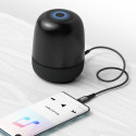 Audio kabel Acefast USB Type C - 3,5mm mini jack (M) 1,2 m, AUX (C1-08) - černý