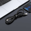 Acefast cable MFI USB - Lightning 1.2m, 2.4A black (C2-02 black)