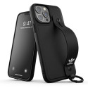 Pouzdro Adidas OR HAND STRAP CASE iPhone 13 Pro Max - černá/černá