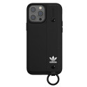 Pouzdro Adidas OR HAND STRAP CASE iPhone 13 Pro Max - černá/černá