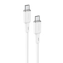 Acefast C2-03-CC USB-C - USB-C PD QC cable 60W 3A 480Mb/s 1.2m - white