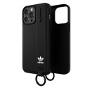 Pouzdro Adidas OR HAND STRAP CASE iPhone 13 Pro Max - černá/černá