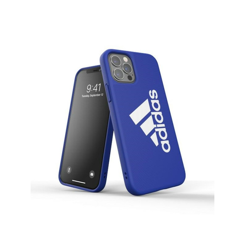 Kryt Adidas SP Iconic Sports pro iPhone 12/12 Pro - modrá/modrá