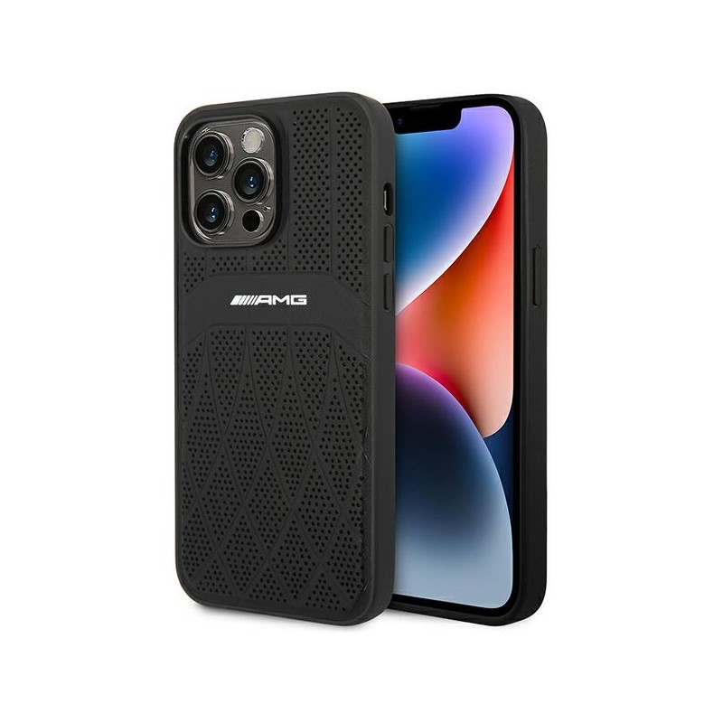 Kryt Mercedes AMHMP14XOSDBK pro iPhone 14 Pro Max - černá/černá