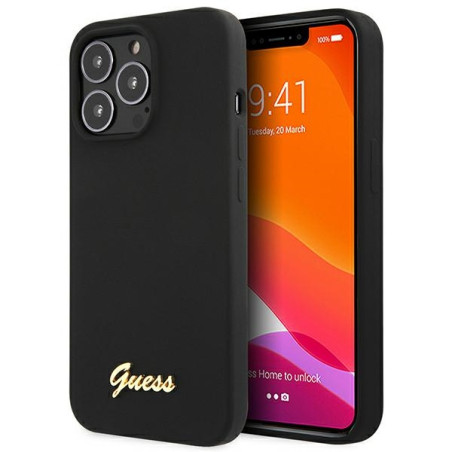 Kryt Guess GUHCP13XLSLMGBK iPhone 13 Pro Max black