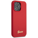 Kryt Guess GUHCP13XLSLMGRE iPhone 13 Pro Max - red/burgundy