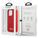 Kryt Guess GUHCP13XLSLMGRE iPhone 13 Pro Max - red/burgundy