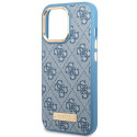 Kryt Guess GUHMP14LU4GPRB pro iPhone 14 Pro – modrá