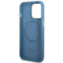 Kryt Guess GUHMP14LU4GPRB pro iPhone 14 Pro – modrá