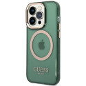 Kryt Guess GUHMP14XHTCMA pro iPhone 14 Pro Max - zelená/khaki