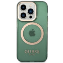 Kryt Guess GUHMP14XHTCMA pro iPhone 14 Pro Max - zelená/khaki