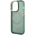 Kryt Guess GUHMP14XHTCMA pro iPhone 14 Pro Max - zelená/khaki