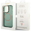 Kryt Guess GUHMP14XHTCMA pro iPhone 14 Pro Max - zelená/khaki