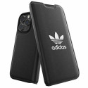 Kryt Adidas OR BOOKLET CASE BASIC iPhone 14 Pro 6.1" černá/bílá