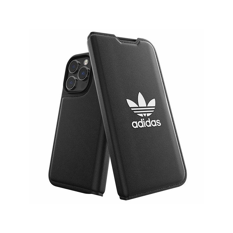 Kryt Adidas OR BOOKLET CASE BASIC pro iPhone 14 Pro 6.1" - černá/bílá
