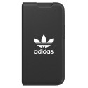 Kryt Adidas OR BOOKLET CASE BASIC iPhone 14 Pro 6.1" černá/bílá
