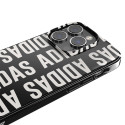 Kryt Adidas OR Snap Case Logo iPhone 14 Pro 6.1" černá/černá