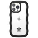 Kryt Adidas OR Wavy pro iPhone 13 Pro/13 6.1" - černá/transparentní