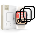 Hybridní ochranné sklo Tech-Protect Glass Flex+ (2 ks) pro Apple Watch 4 / 5 / 6 / SE 1 / 2 / 3 (40 mm) – černé