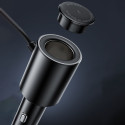 Acefast car charger 90W USB Type C / 3x USB / cigarette lighter socket, PPS, PD3.0, QC3.0, AFC, FCP charging station black (B8