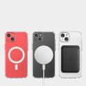 Kryt Hurtel MagSafe pro iPhone 15 Plus - transparentní