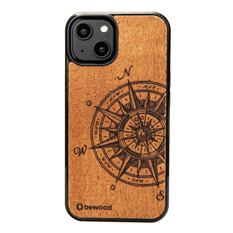 Pouzdro Bewood TRAVELER pro iPhone 14 - merbau