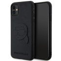 Kryt Karl Lagerfeld KLHCN613DRKNK pro iPhone 11/XR - black