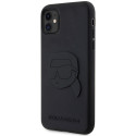 Kryt Karl Lagerfeld KLHCN613DRKNK pro iPhone 11/XR - black