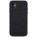 Kryt Karl Lagerfeld KLHCN613DRKNK pro iPhone 11/XR - black