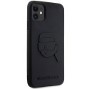 Kryt Karl Lagerfeld KLHCN613DRKNK pro iPhone 11/XR - black