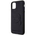 Kryt Karl Lagerfeld KLHCN613DRKNK pro iPhone 11/XR - black