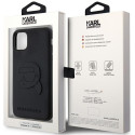 Kryt Karl Lagerfeld KLHCN613DRKNK pro iPhone 11/XR - black