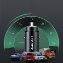 Acefast car charger 38W USB Type C / USB, PPS, Power Delivery, Quick Charge 3.0, AFC, FCP black (B1 black)