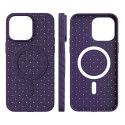 Kryt Hurtel WOVEN CASE iPhone 15 Pro – navy blue