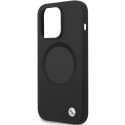 Kryt BMW BMHMP14LSILBK2 pro iPhone 14 Pro - černý