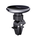 Acefast Qi 15W wireless car charger, magnetic phone holder for air vent, black (D3 black)