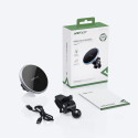 Acefast Qi 15W wireless car charger, magnetic phone holder for air vent, black (D3 black)