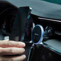 Acefast Qi 15W wireless car charger, magnetic phone holder for air vent, black (D3 black)