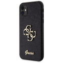Kryt Guess GUHCN61HG4SGK iPhone 11/XR - black glitter