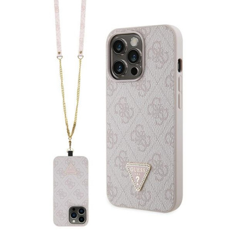 Kryt Guess GUHCP13LP4TDSCPP pro iPhone 13 Pro - pink