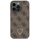 Kryt Guess GUHCP13LP4TDSCPW iPhone 13 Pro – hnědý