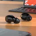 Acefast gaming in-ear wireless headphones TWS Bluetooth 5.2, cVc 8.0, aptX, SBC, AAC, 65ms delay waterproof IPX4 silver (T7